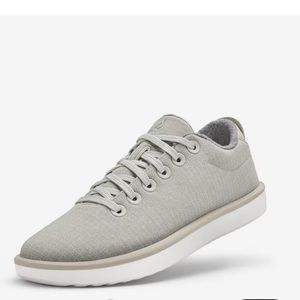 allbirds Women's Wool Piper Woven Shoes, size 7, Pewter Grey (Blizzard Sole).